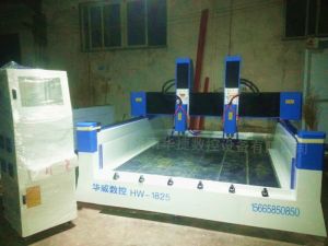 潍坊寿光HW1825双头重型石材雕刻机