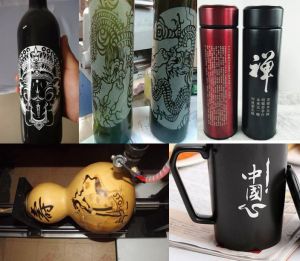 潍坊寿光酒瓶葫芦工艺品激光雕刻机